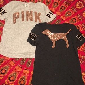 Two Bling Victoria’s Secret Bling Tops